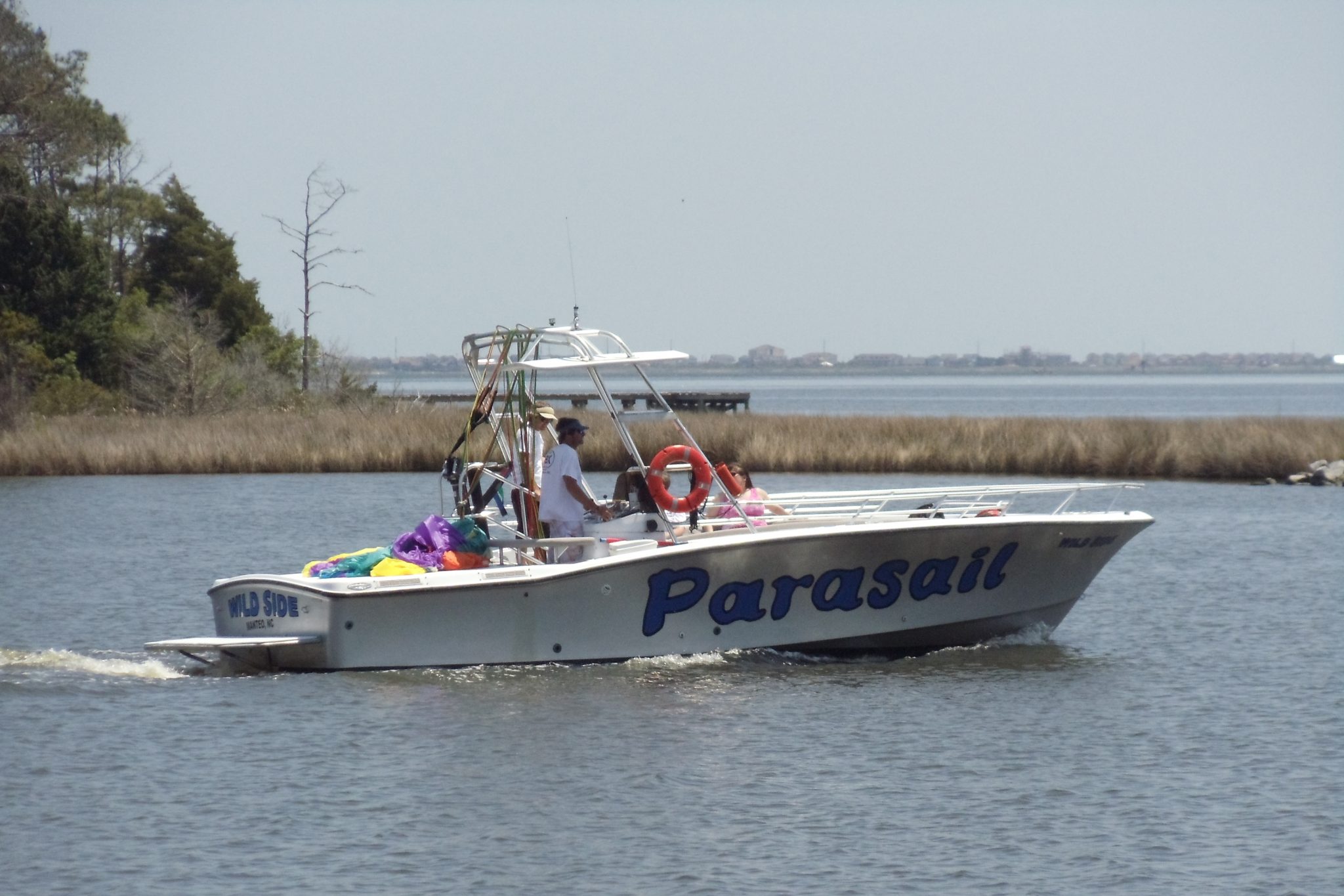 boat Kitty Hawk Kites