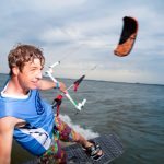 Kiteboarding Sunset
