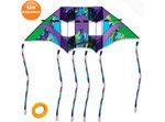 Cool Orbit 10.5 Foot Swept Wing Double Box Delta Kite Masters Package