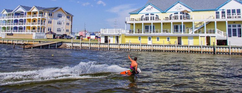 Kiteboarding Hatteras Outer Banks NC