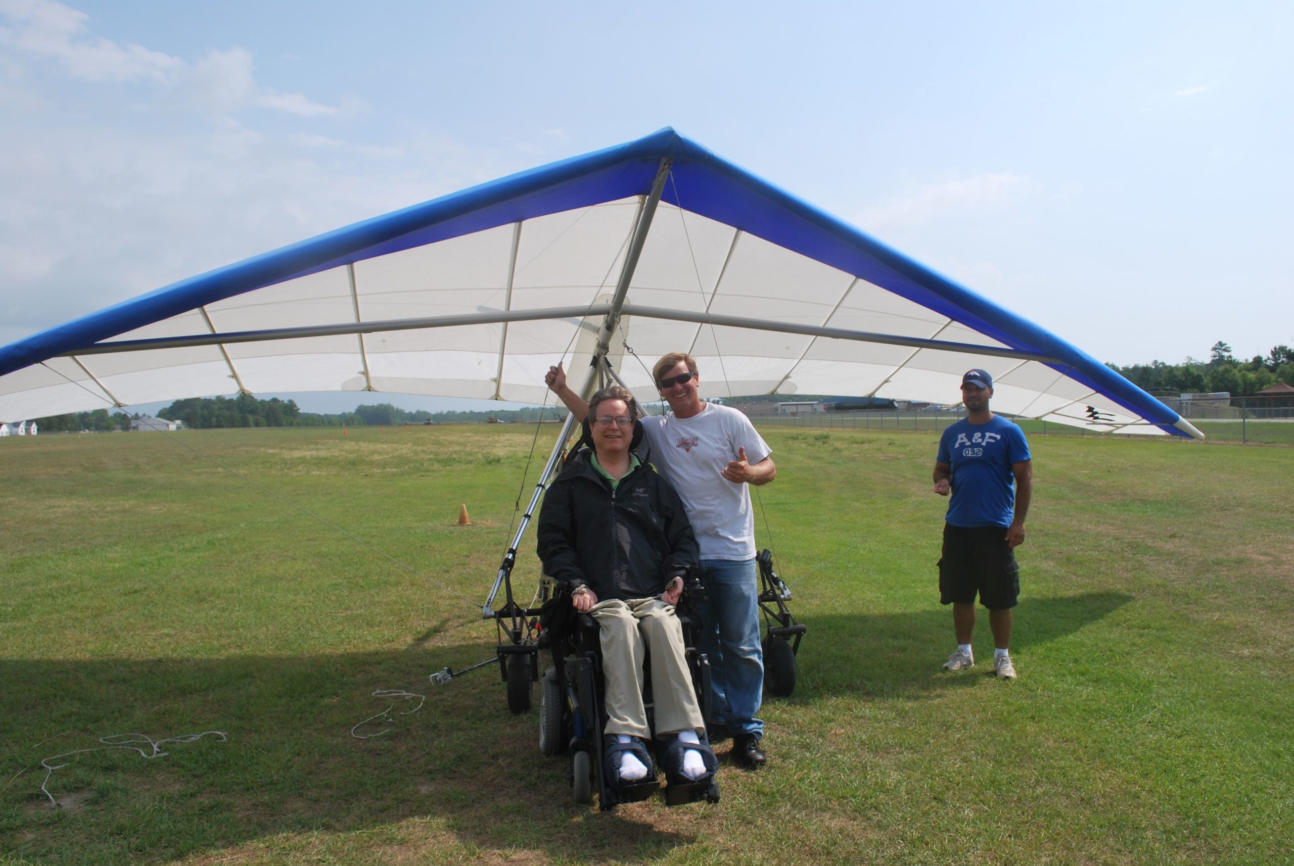 A Quadriplegic Gets His Wings