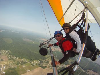 tandem hang gliding