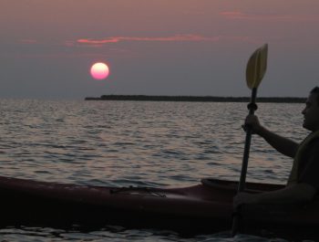 Sunset or night time kayaking tours are a whole new way to experience the Outer Banks.