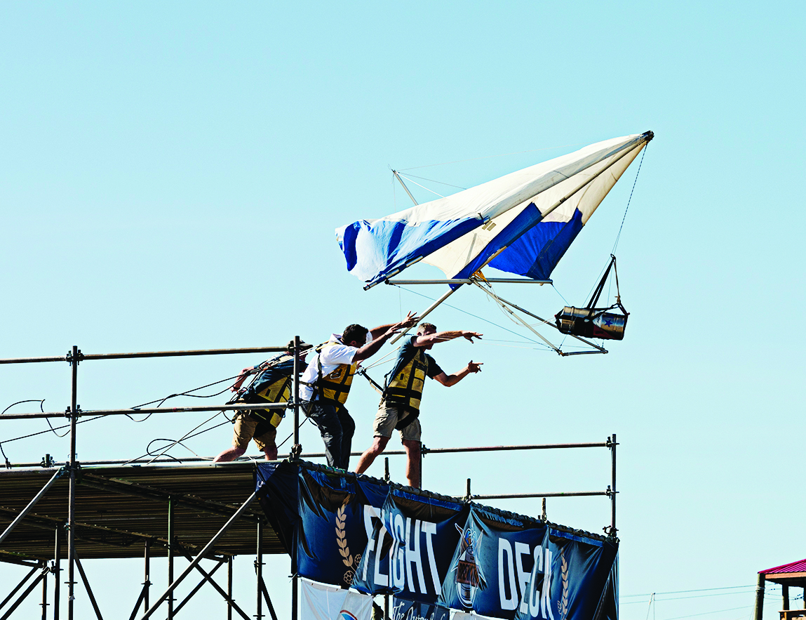 glider launched at OBX Brewtag