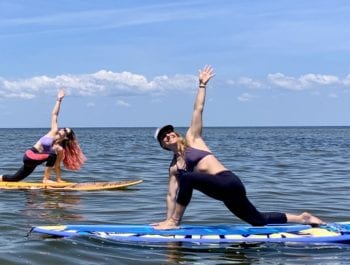 SUP Yoga on Hatteras Island