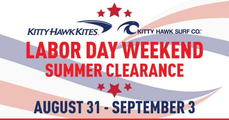 Labor Day Weekend – Summer Clearance
