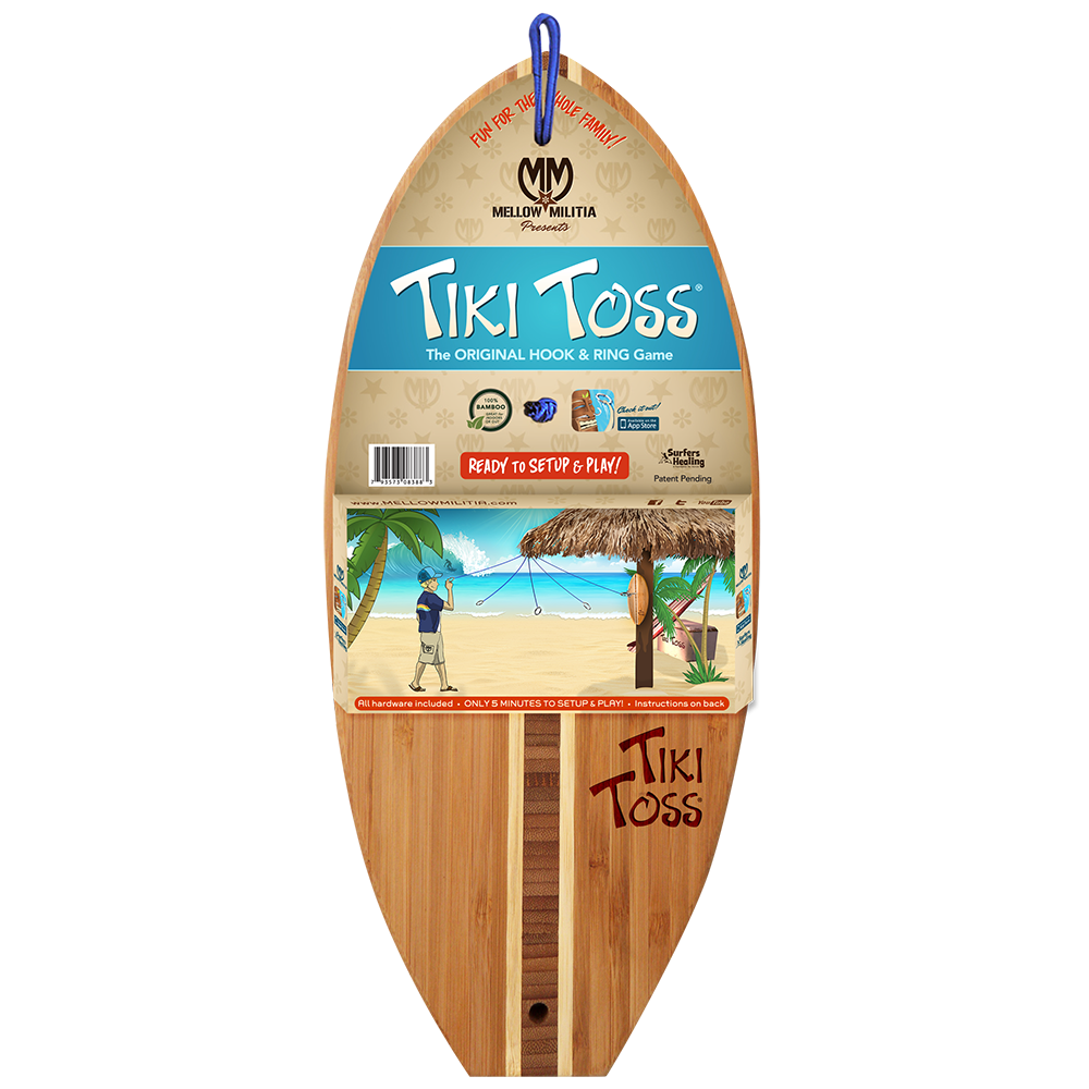 Mellow Militia Tiki Toss game