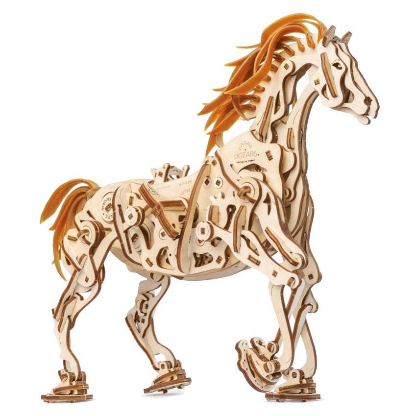 Ugears wooden mechanical horse kit
