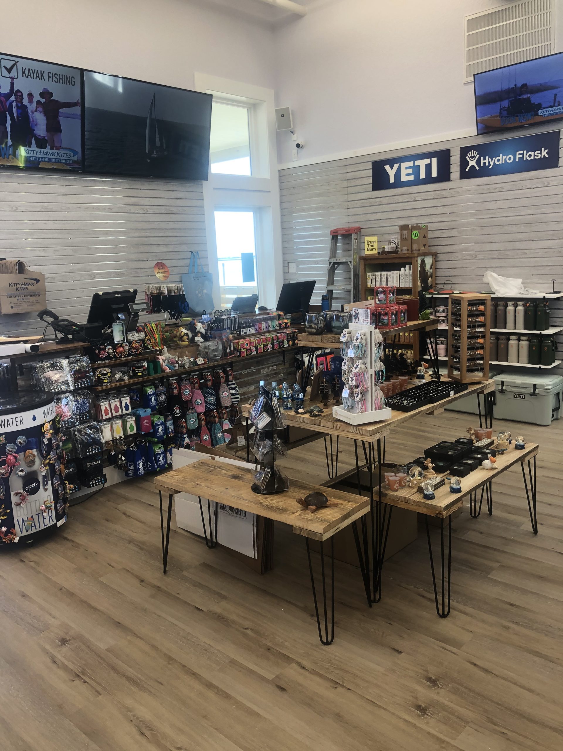 inside new whalebone watersports store
