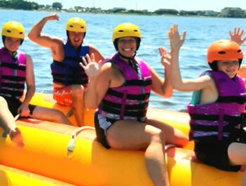 Banana Boat Rides at Waves Village