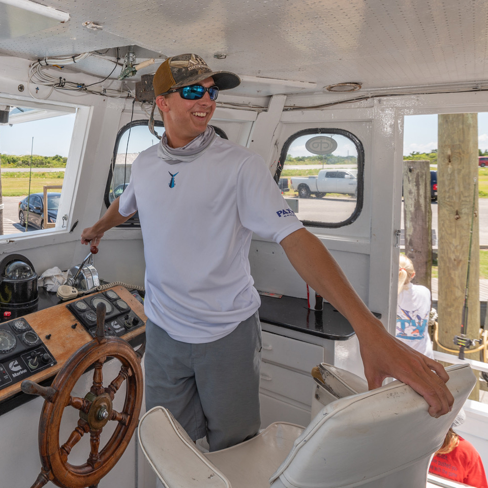 Captain Tripp Captain Tripp on the Miss Oregon Inlet Headboat