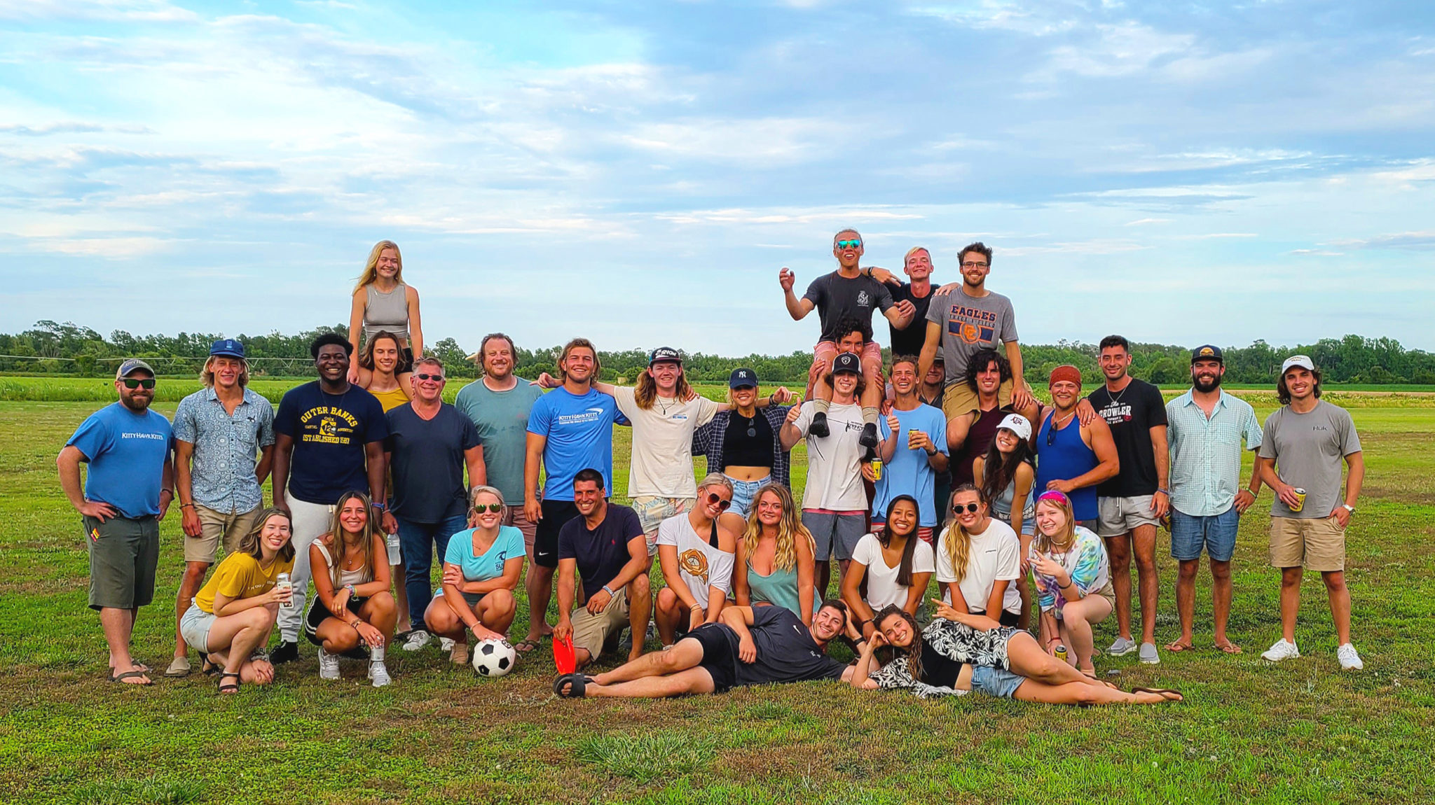 Kitty Hawk Kites crew picnic