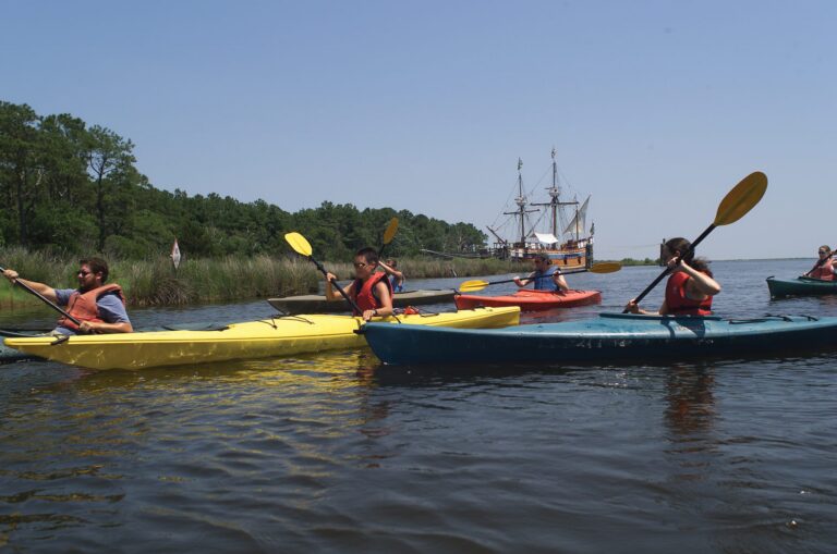 Roanoke Island and Lost Colony Kayak Tour
